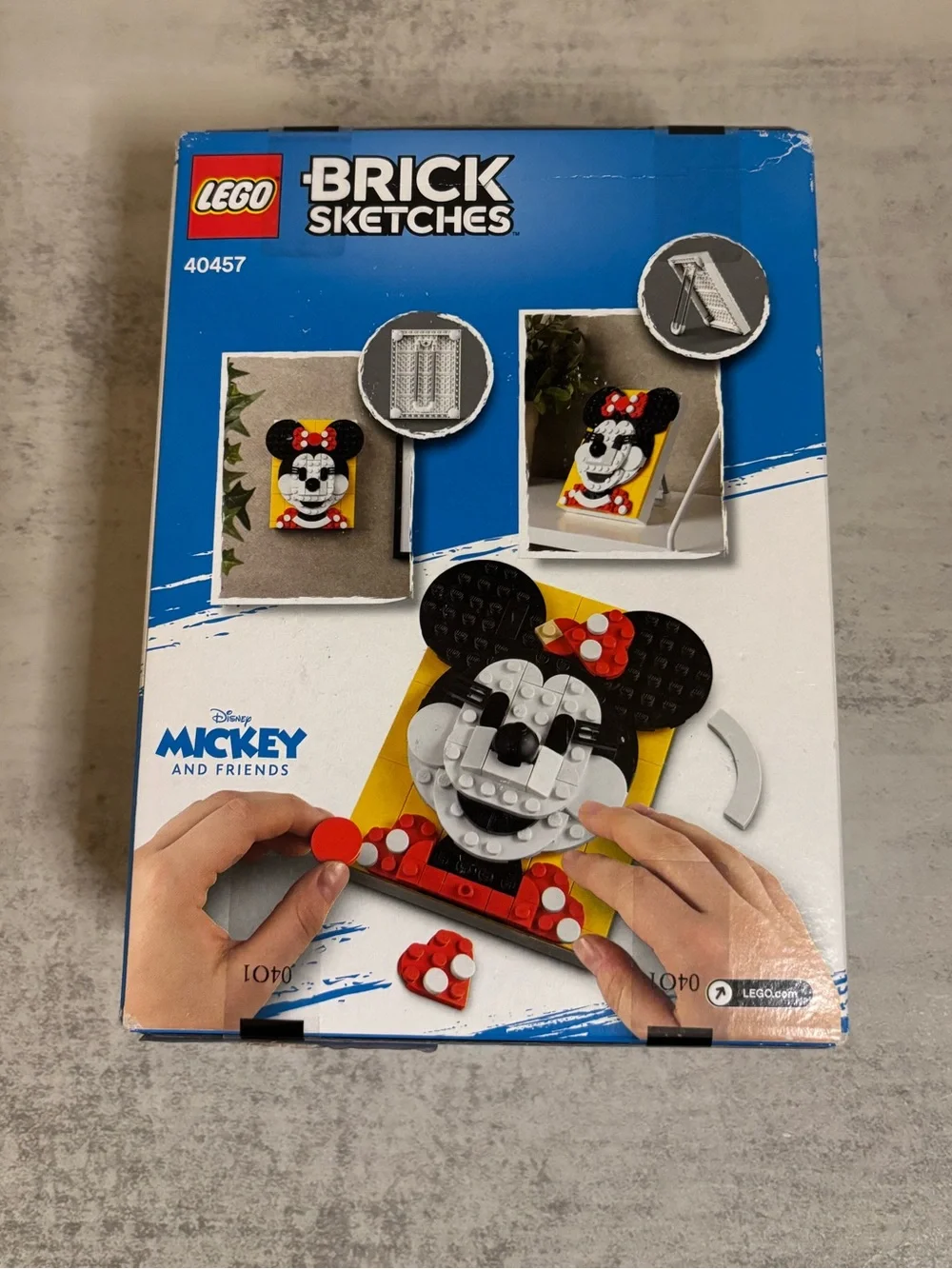 Lego Disney Mickey and Friends Brick Sketches Minnie Mouse Set (#40457)